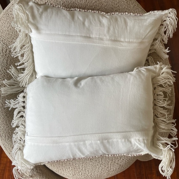 Woven Chevron Pattern Throw Pillowcases - Picture 3 of 7